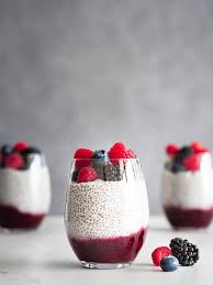 Chia Pudding aux Fruits Rouges