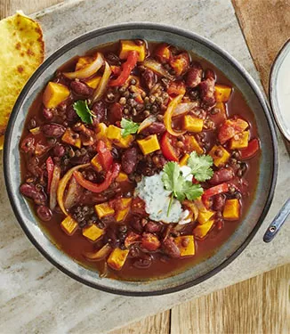 Chili Sin Carne au Tofu Fumé